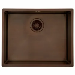 KUBUS 500 SOFT KKKENVASK, BRUNERET MASSIV MESSING