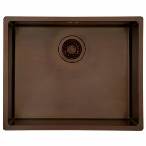 KUBUS 500 SOFT KKKENVASK, BRUNERET MASSIV MESSING