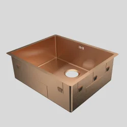 Kubus 500 Soft kkkenvask, PVD kobber