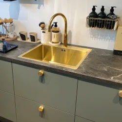 KUBUS 540 SOFT KKKENVASK, PVD MESSING