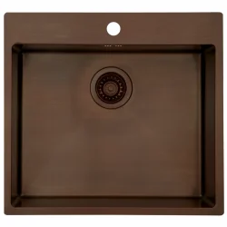 KUBUS 540 SOFT KKKENVASK, BRUNERET MASSIV MESSING