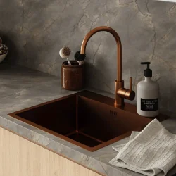 KUBUS 540 SOFT KKKENVASK, PVD KOBBER