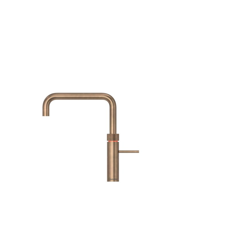 Quooker Fusion Square Bruneret Messing, inkl. Pro3 beholder