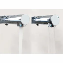 LAVABO KUBUS 285 KKKENARMATUR M/UDTRK, KROM