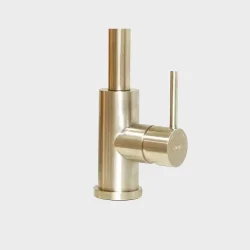 Kubus 140 RS Round k�kkenarmatur, PVD Messing