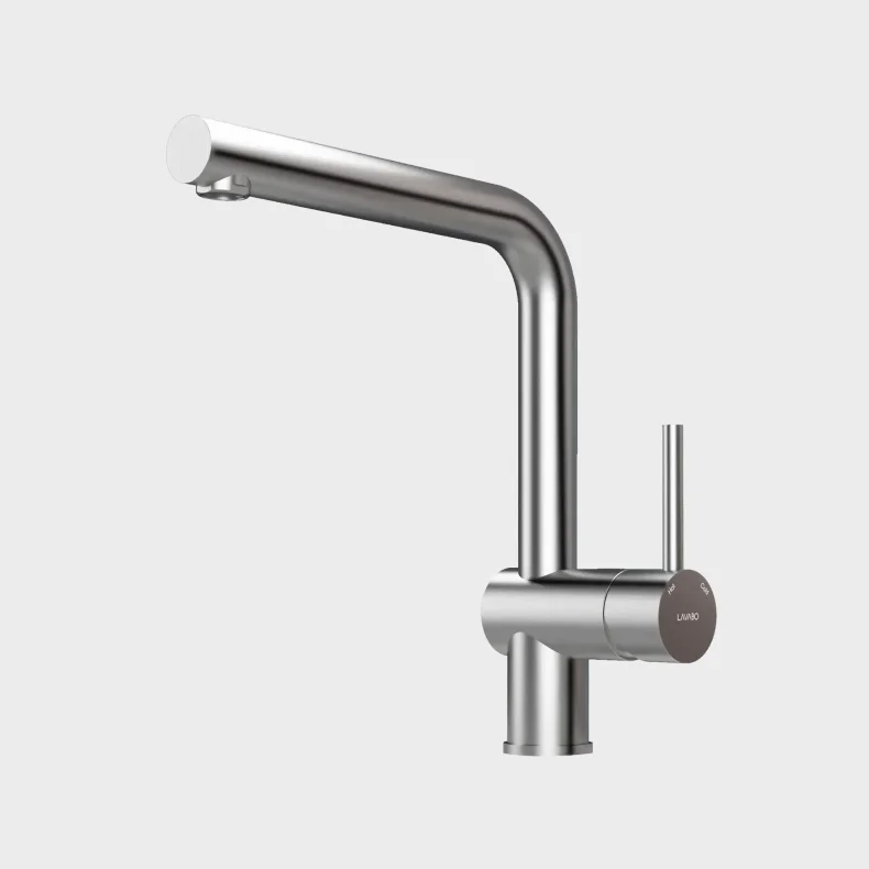 Kubus 185 RS k�kkenarmatur, Rustfrit st�l