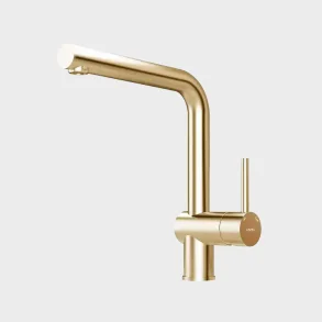 Kubus 185 RS k�kkenarmatur, PVD Messing