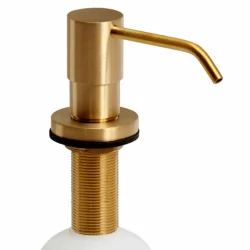 LAVABO LUNA SBEDISPENSER, MASSIV MESSING