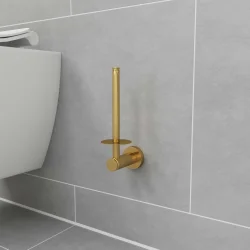 LAVABO LUNA RESERVETOILETPAPIRHOLDER, MASSIV MESSING