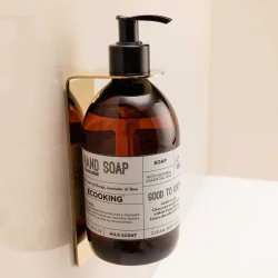 LAVABO LUNA SBEDISPENSERHOLDER, PVD MESSING