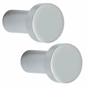 LAVABO LUNA HNDKLDEKROGE STOR 2 STK, KROM