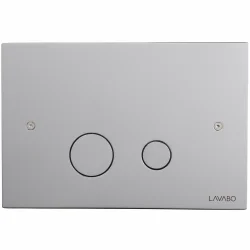 LAVABO LUNA SKYLLEPLADE T/INDBYGNINGSCISTERNE, KROM