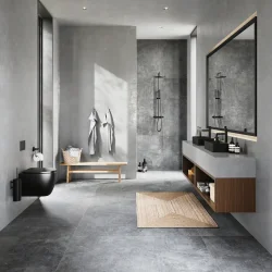 LAVABO LUNA SKYLLEPLADE T/INDBYGNINGSCISTERNE, MATSORT