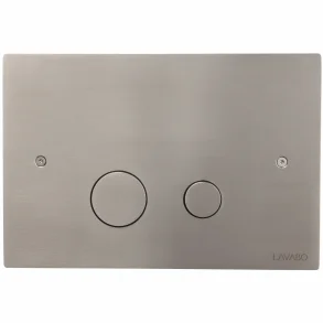 LAVABO LUNA SKYLLEPLADE T/INDBYGNINGSCISTERNE, BRSTET RUSTFRIT STL