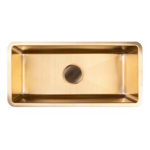 KKV21 - Kkkenvask 18x40cm - massiv messing