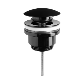 push-open bundventil buet top Blank sort