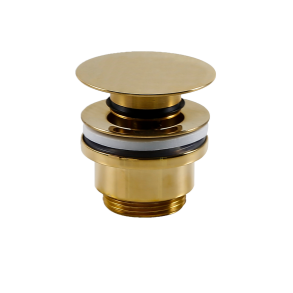 LAVABO LUNA UNIVERSAL POP-UP BUNDVENTIL, MASSIV MESSING