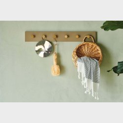 COLOR Knagerkke i tr varm gr 70 cm