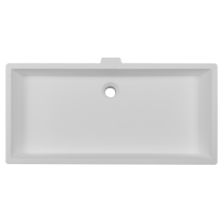 Durasein badplade med intg vask 83-102 cm bred