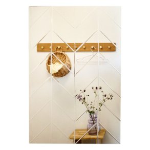 HERRINGBONE spejl 5070 cm Klar