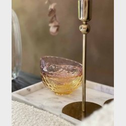 MARBI marmor bakke hvid 2030 cm