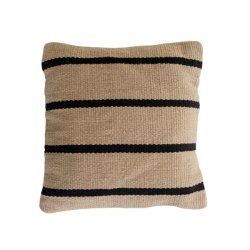 STRIPE pudebetrk 5050 cm beige/sort