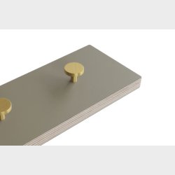 COLOR Knagerkke i tr varm gr 70 cm