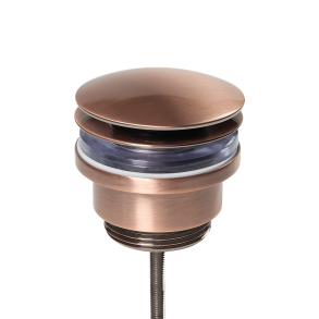 push-open bundventil buet top PVD Kobber