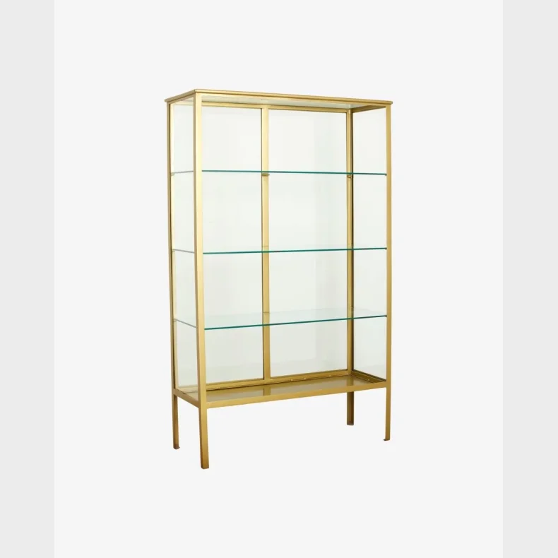 MAKALU DISPLAY CABINET, GOLDEN