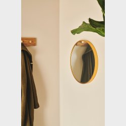 REFLECTION Spejl med messingramme 50 cm